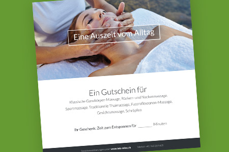 Bei uns sind Geschenkgutscheine erhältlich, gern als Geschenk verpackt.
